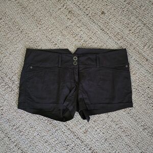 Brown Low Rise Shorts